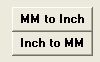 Typical inch metric conversion buttons.