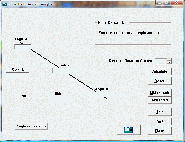 Right Triangle Calculator